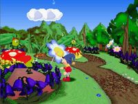 une photo d'Ã©cran de Oui-Oui - L Aventure Magique sur Sony Playstation